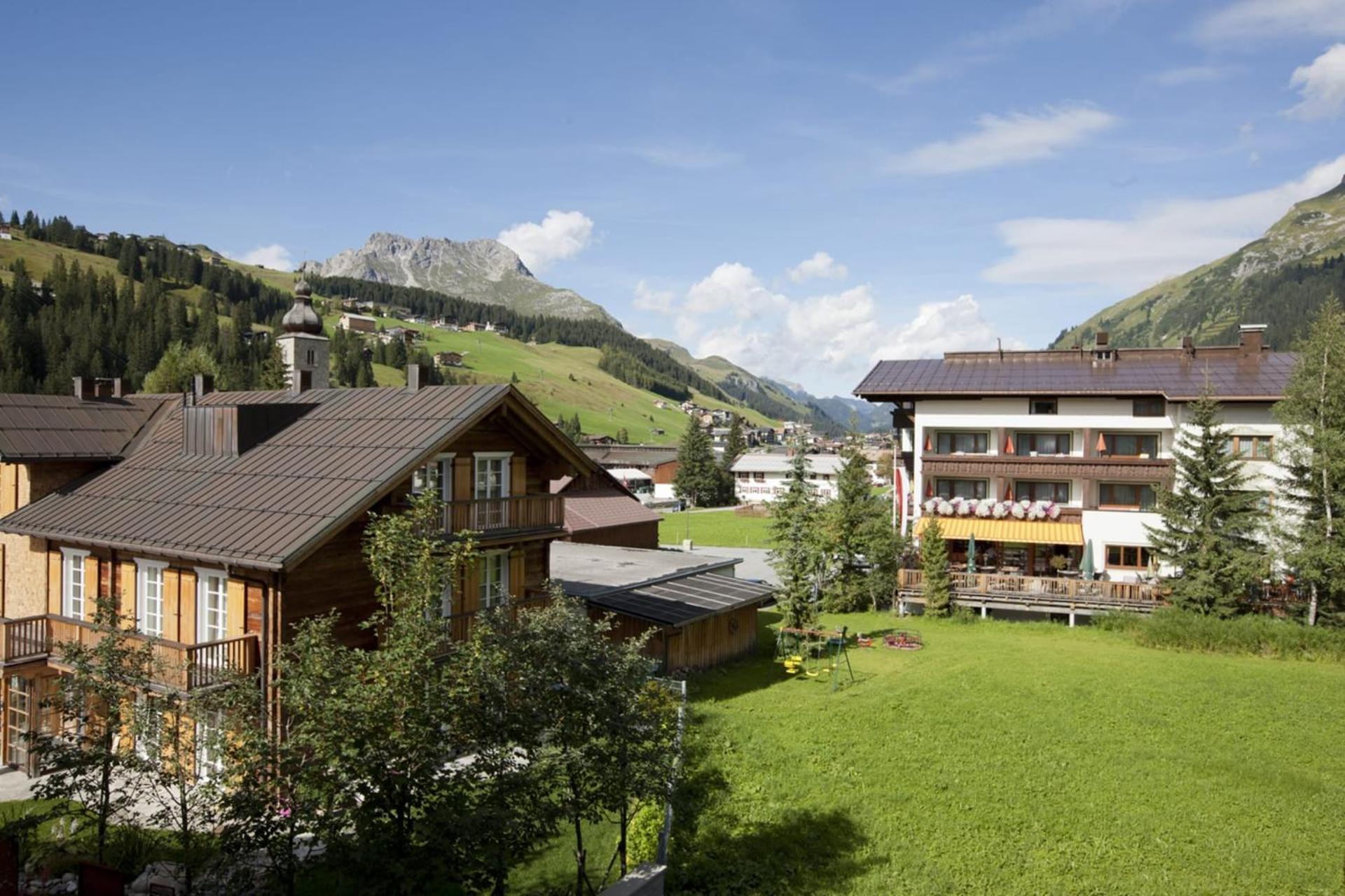 Hotel Berghof Lech am Arlberg Eksteriør billede